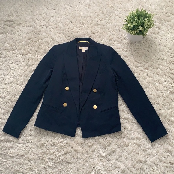 Michael Kors Jackets & Blazers - MICHAEL Michael Kors Double Breasted Twill Blazer